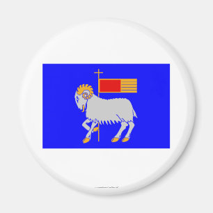 Gotlands länflagga magnet
