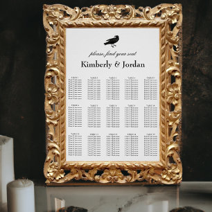 Gotsiskt sittdiagram i Bröllop tills döden gör oss Poster