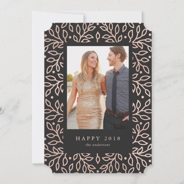 Gott 2018 Nyårskort Julkort (Framsida)