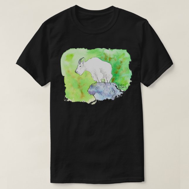 Gott från bergsområden (9) t shirt (Design framsida)