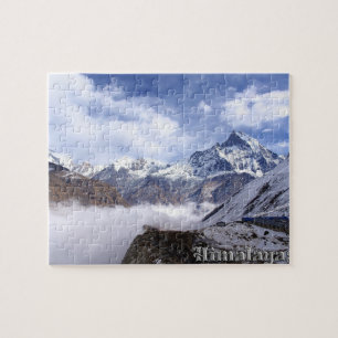Gott Himalayas-berg - berget beröm toppen Pussel