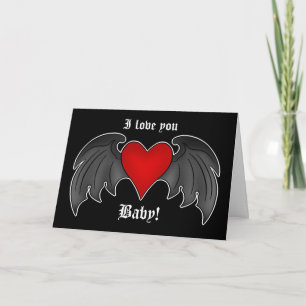 Gott hjärta romantiskt Valentines day Helgkort