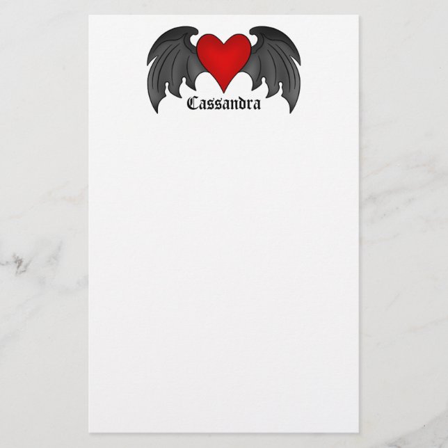 Gott hjärta Valentines day Brevpapper (Framsida)