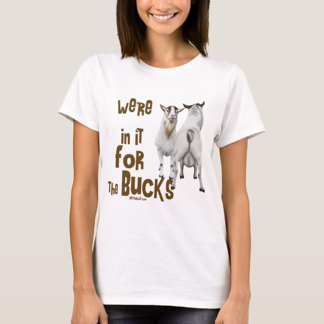 Gott - i den för Bucks T Shirt (Framsida)