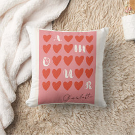 Gott Kärlek Heart Pillows Valentine-gåvor Kudde
