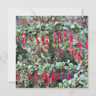 Gott kinesiskt nyår! anteckningskort