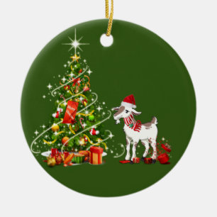 Gott med hatt-kaféer jul julgransprydnad keramik