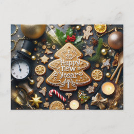 Gott nytt år 03 vykort