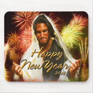 Gott nytt år 2012 B Mousepad Musmatta