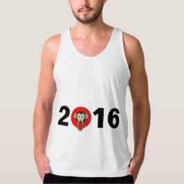 Gott nytt år 2016 Året för apelfonen T-shirt