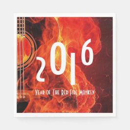 Gott nytt år 2016: Röda brandlarmens år Pappersservett