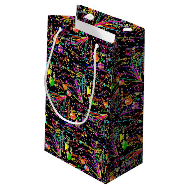 Gott nytt år 2019 Gift Bag (Baksidan Vinklad)