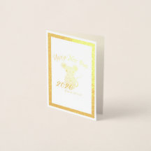 Gott Nytt År 2020 Året för Råtta