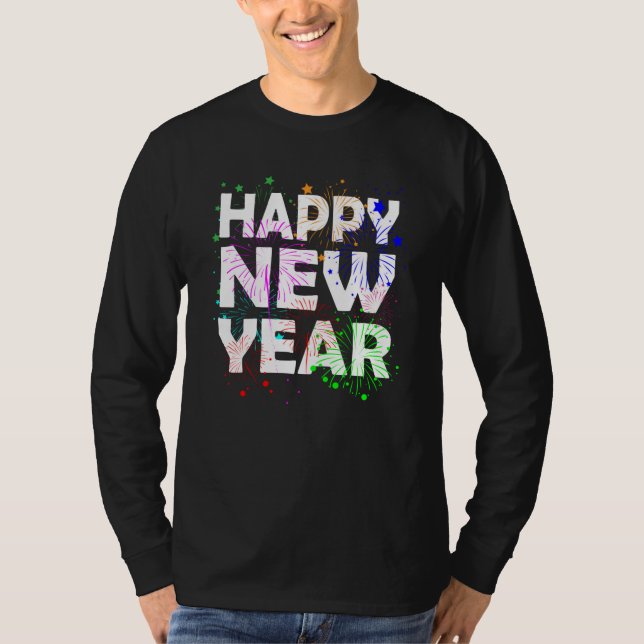 Gott nytt år 2021 Nyårsafton Countdown T Shirt (Framsida)