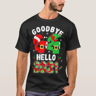 Gott nytt år 2021 Nyårsafton farväl 2020 Paj T Shirt