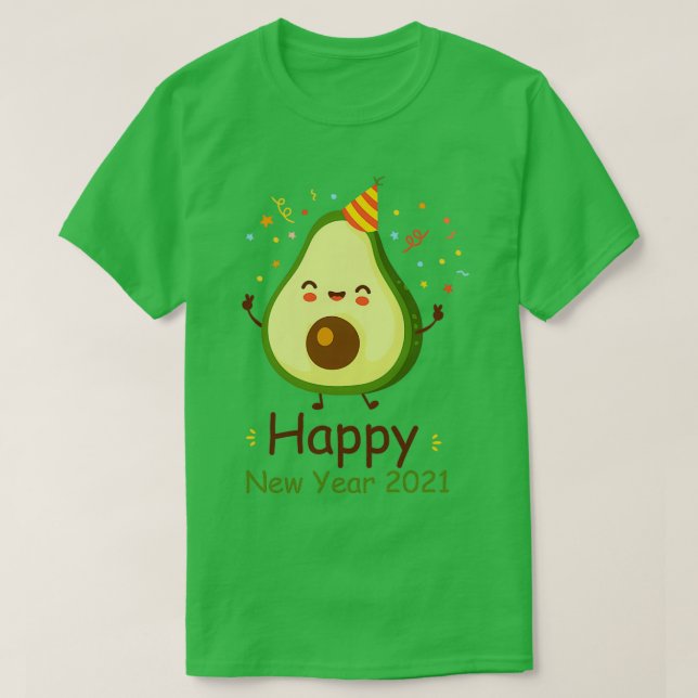 Gott nytt år 2021 t shirt (Design framsida)