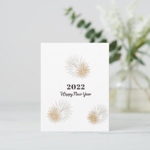 Gott nytt år 2022 julkort