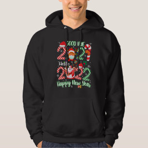 Gott nytt år 2022-Nyårsaftonen farväl 2021 Paj Hoodie