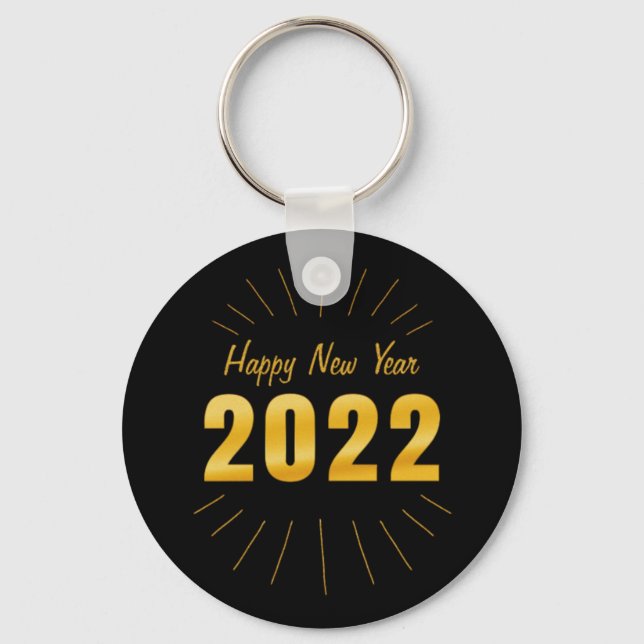 Gott nytt år 2022 nyckelring (Framsida)