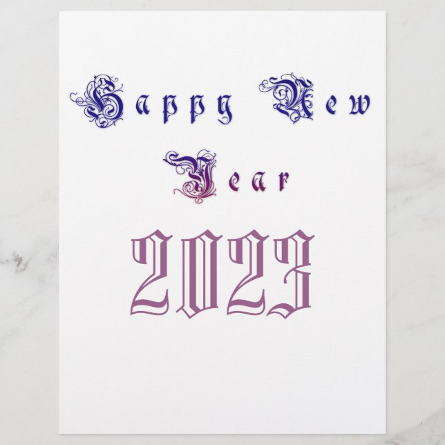 Gott nytt år 2023 (Framsida)