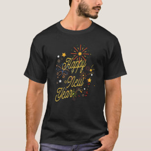 Gott nytt år 2023 Funny Nyårsafton Confetti T Shirt