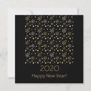 Gott Nytt År 2023 & Guld Juldekoration Julkort