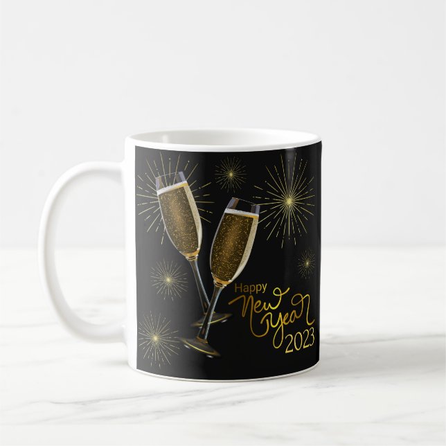 GOTT NYTT ÅR 2023 KAFFEMUGG (Vänster)