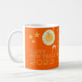 gott nytt år 2023 kaffemugg