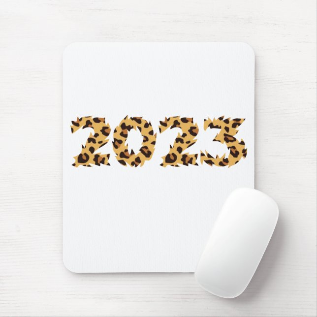 Gott nytt år 2023 musmatta (Med mus)