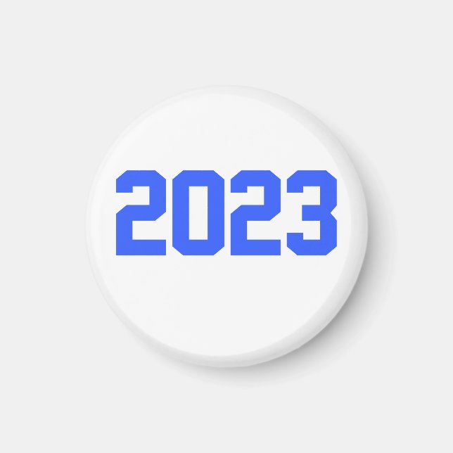 Gott nytt år 2023 - nytt år 2023 magnet (Framsidan)
