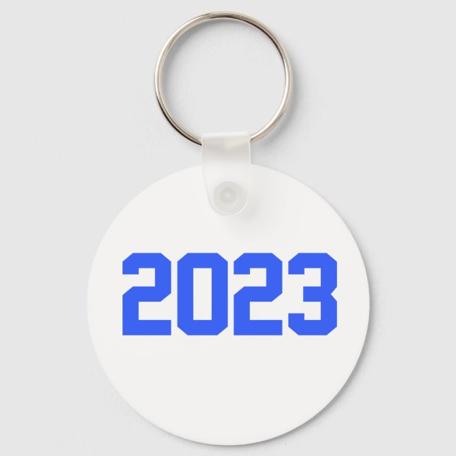 Gott nytt år 2023 - nytt år 2023 nyckelring (Framsida)