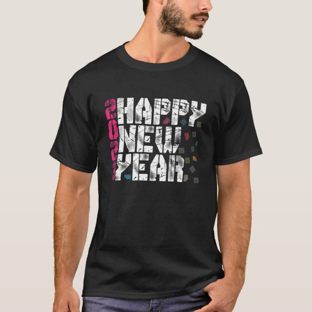 Gott nytt år 2023 t shirt (Framsida)