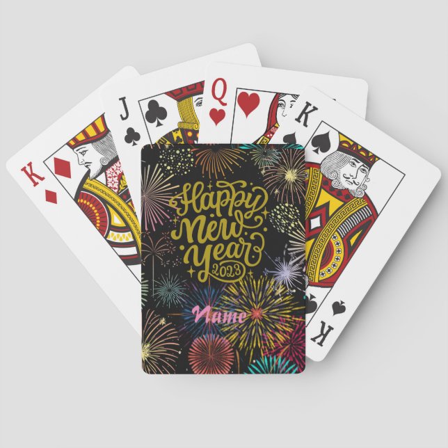 Gott nytt år 2023 Thunder_Cove Casinokort (Baksidan)