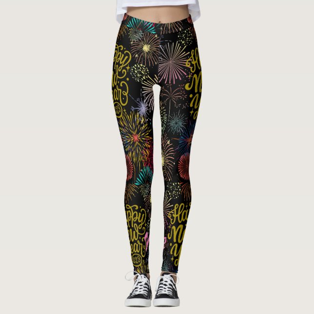 Gott nytt år 2023 Thunder_Cove Leggings (Framsida)