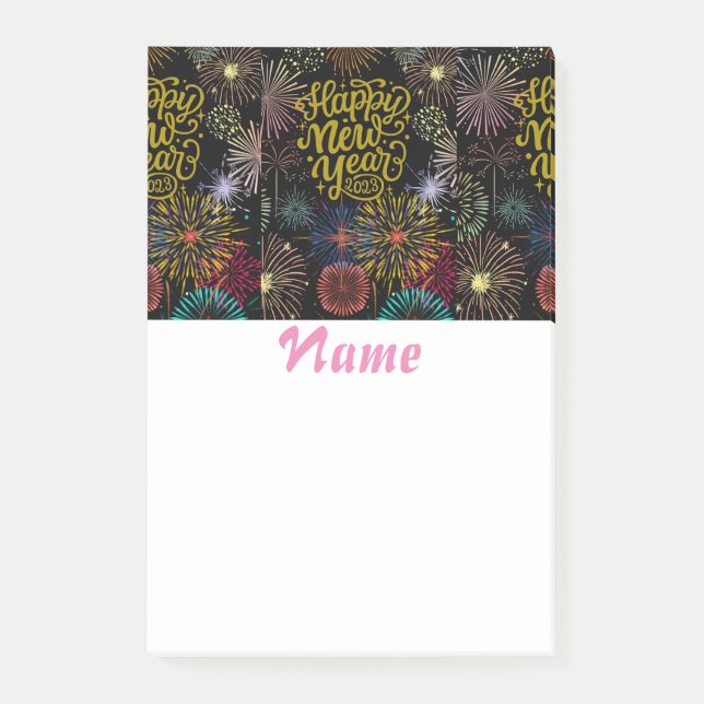 Gott nytt år 2023 Thunder_Cove Post-it Block (Framsida)