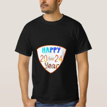 Gott nytt år 2024 Black Manar-Shirt