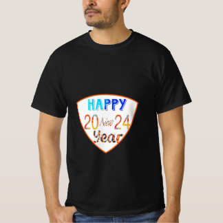 Gott nytt år 2024 Black Manar-Shirt T Shirt
