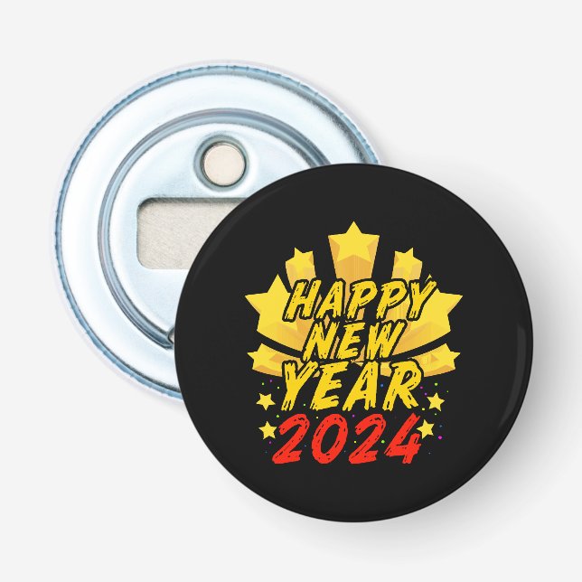 Gott nytt år 2024  flasköppnare (Framsidan)