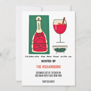 gott nytt år 2024 god jul hälsningskort julkort