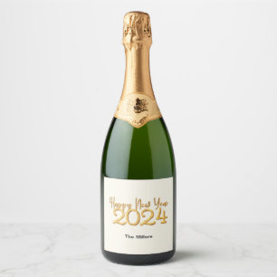 Gott nytt år 2024 Kinesisk drakmer Vanilla