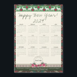 Gott nytt år 2024 Magnetic Calendar Anpassningsbar<br><div class="desc">Gott nytt år 2024 Magnetic Calendar Anpassningsbar Business Logotyp. Julhelgen är en perfekt för att uttrycka sin tacksamhet till kunder, anställda och kunder. Vår magnetkalender Gott nytt år 2024 i anpassadet med Logotyp för Anpassningsbar erbjuder ett sätt att uttrycka och anpassa säsongens värme. Byt ut logotypen mot ditt eget varumärke...</div>