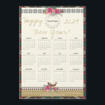 Gott nytt år 2024 Magnetic Calendar Anpassningsbar<br><div class="desc">Gott nytt år 2024 Magnetic Calendar Anpassningsbar Logotyp. Julhelgen är en perfekt för att uttrycka sin tacksamhet till kunder, anställda och kunder. Vår magnetkalender Gott nytt år 2024 i anpassadet med Logotyp för Anpassningsbar erbjuder ett sätt att uttrycka och anpassa säsongens värme. Byt ut logotypen mot ditt eget varumärke för...</div>