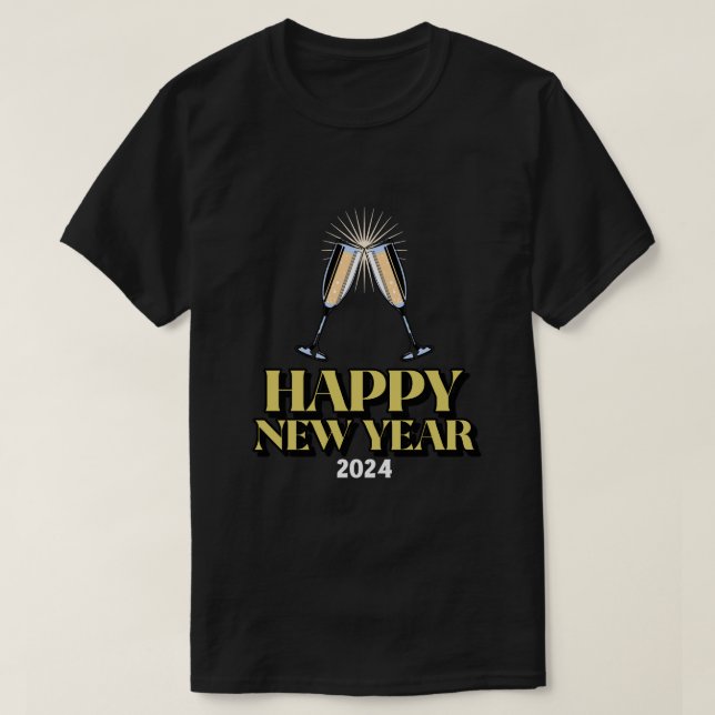 GOTT NYTT ÅR 2024 T SHIRT (Design framsida)