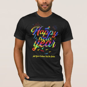 Gott nytt år 2024 Tie Dye Party 2024 T Shirt