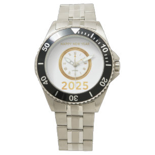 Gott nytt år 2025 armbandsur