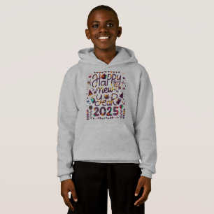 Gott nytt år 2025 Citat T-Shirt Kids Pullover