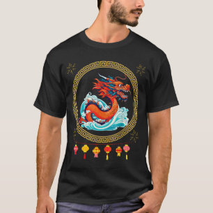 Gott Nytt År 2025 Drakens År Kinesisk Zodiak T Shirt