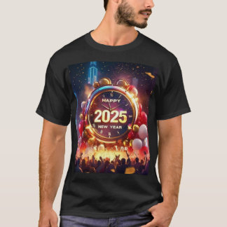 Gott nytt år 2025 Firande T Shirt