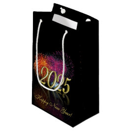 Gott nytt år 2025 Fireworks Guld