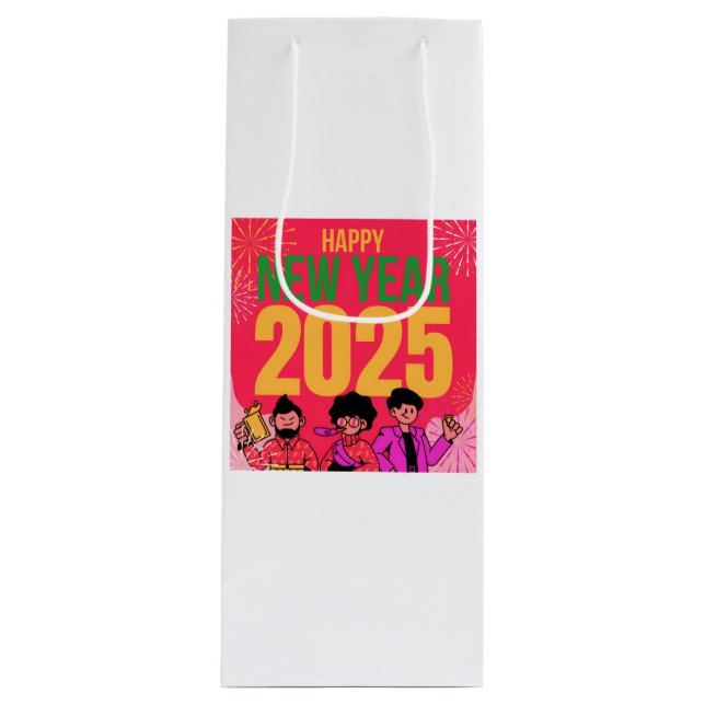 Gott nytt år 2025 Gift Bag (Framsidan)
